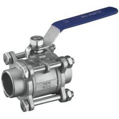 3PC BUTT WELD BALL VALVE